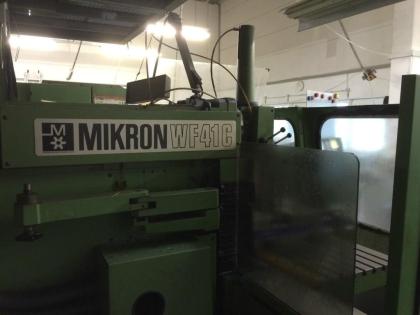 Fräsmaschine Mikron WF 41C CNC Heidenhain 3D-Bahnsteuerung TNC 155