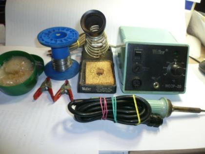 Lötstation Weller WECP-20 Lötstation mit viel Zubehör Nr. 60