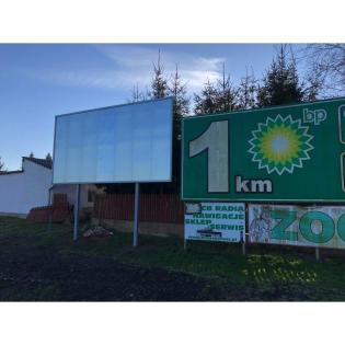 BILLBOARD AUF ZWEI BEINEN - 330X200 CM Werbung Marketing Werbemittel Werbemateri