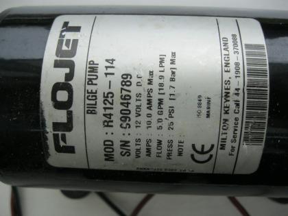 Flojet Bilgenpumpe