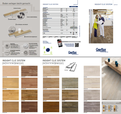 Gerflor Insight Clic Vinylboden PVC-Planken