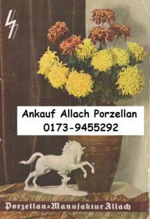 Suche Allach Porzellan, Ankauf Allach Porzellan, allach-porzellan, allach, kauf,