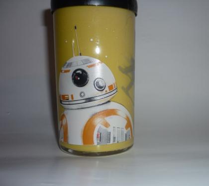 STAR WARS BB-8 Sphero Senf im Trinkglas / Sammelglas