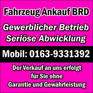 Fahrzeugankauf Windeck NRW - Fahrzeug verkaufen Windeck NRW