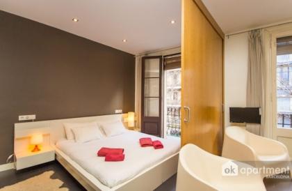 OK Apartment Barcelona Ferienwohnung in der Nähe von Plaza España mit Internet Z