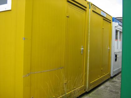  Büro- und Wohncontainer - Doppelcontainer - guter Zustand