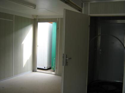 ## Doppelcontainer als Büro oder Ferienhaus - 30 m² - 2 Teile Container - mit WC