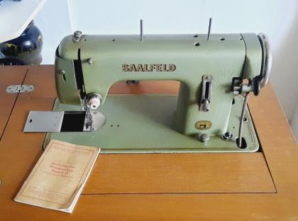 Nähmaschine Modell Saalfeld aus DDR Zeiten