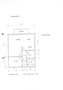 Schöne DG-Wohnung mit großer Fensterfront im Zentrum von Leimen inkl. 2 Stellplä