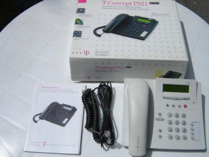 ISDN Telefon T-Concept  P521 in OVP