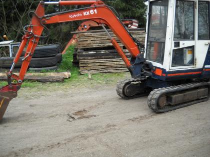 Minibagger  Kubota KX 61, Bj. 1995, Top 