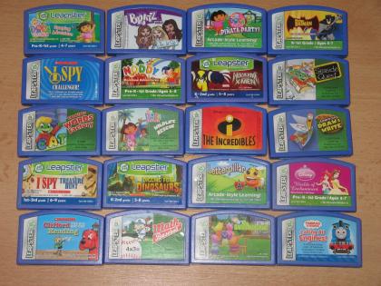 Englische Spielesammlung für den Leapster - sehr lehrreich