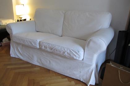 Weißes Sofa - IKEA Ektorp - 2-Sitzer - sehr guter Zustand