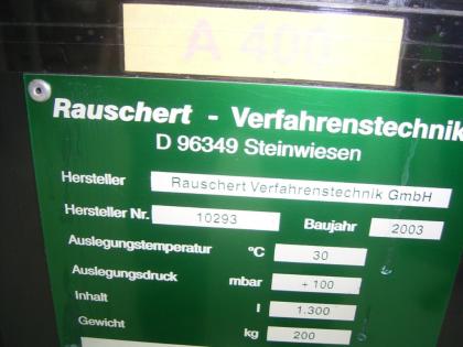 Gaswaschanlage , Rauschert Verfahrenstechnik Steinwiesen