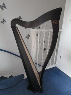Harfe Dusty Strings Ravenna 34 kaum bespielt 1 Jahr alt