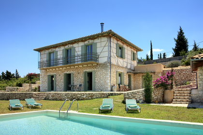 Machen Sie Urlaub auf der schönen Insel Lefkas in der Villa Paradies für 8-10 Pe