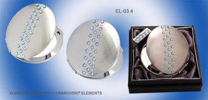 Kosmetiktaschenspiegel EL-03 ELENPIPE MADE WITH SWAROVSKI® ELEMENTS