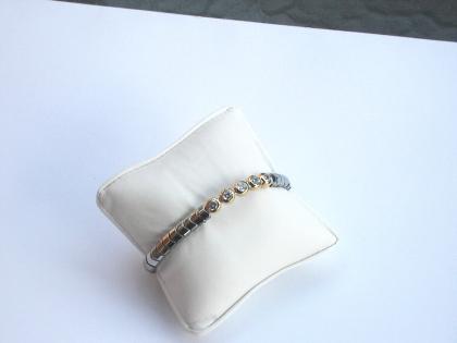 Flexiarmband mit Zirkoniasteinen