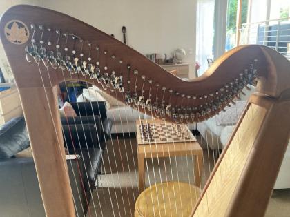 Harfe Saphir von Glissando