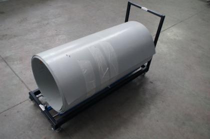 Blech Aufwickler - Coilwagen (Abwickler) DACHDECKER MAX. 1350KG, DACHDECKER