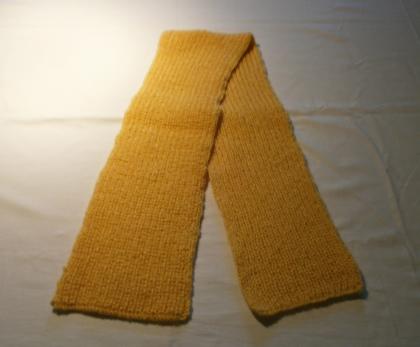 Handgestrickter Schal