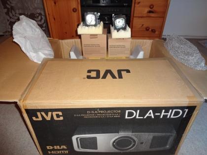 Beamer JVC DLA-HD1 von privat zu verkaufen