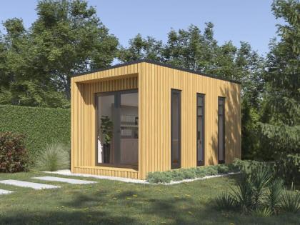 Modernes Gartenhaus, Heimbüro, Büro, Gartenbüro 3x5 m