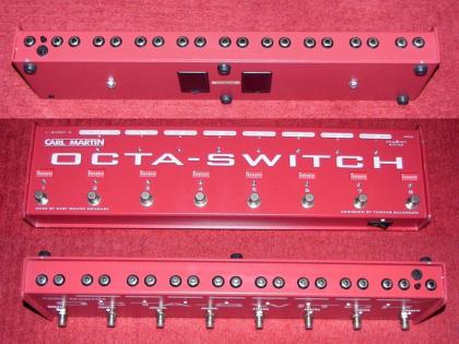 Verkaufe Carl Martin Octa-Switch MK I *Gitarreneffekt-Umschalter