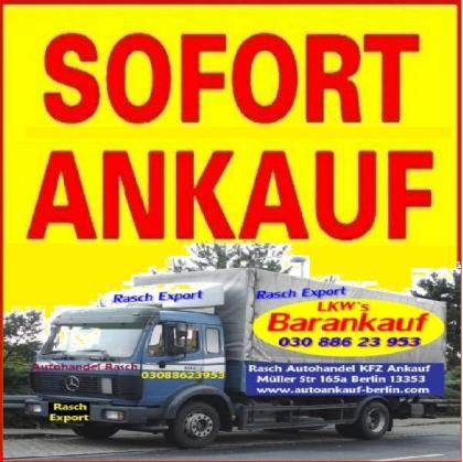 Autoankauf - Auch ohne TÜV, defekt, Mängel, Motor/Getriebeschaden,03088623953