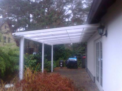 Überdachung, Vordach, Carport - alles aus Policarbonat und Aluminium - aus Polen