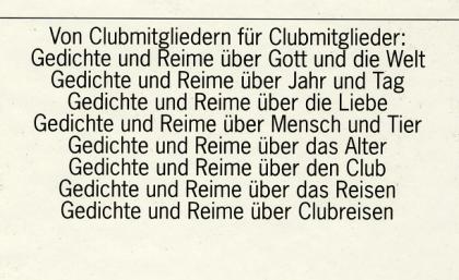 Margita Gürtler - Selbstgereimt