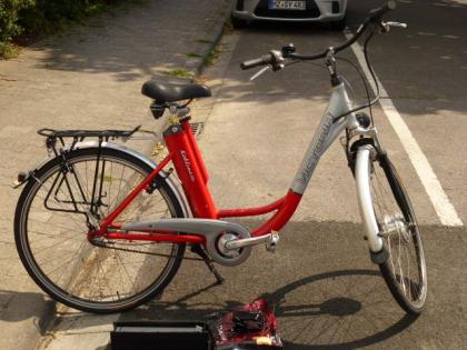 (79) 7 Gang Rücktrittsbremse 28 Zoll tiefer Einstieg VIKTORIA mit 2 AKKUS u Lade