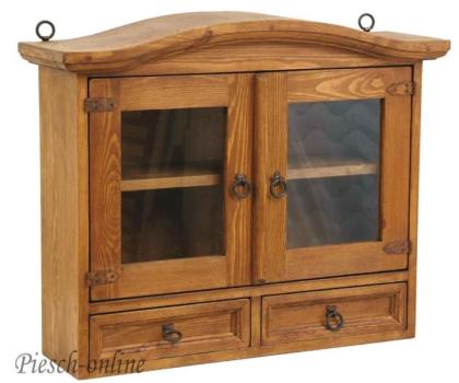 Hängeschrank Wandregal Holz Landhaus Regal Wandablag gewachsenem
