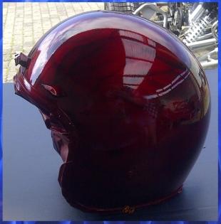 Airbrush Motorrad! Ghost Airbrush mit dem Design Flames!