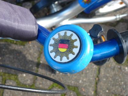 (108) POLIZEI 14 Zoll Rücktrittsbremse mit neuen Stützrädern