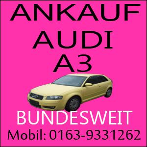 Auto verkaufen Audi 3 - Motorschaden & Unfallschaden