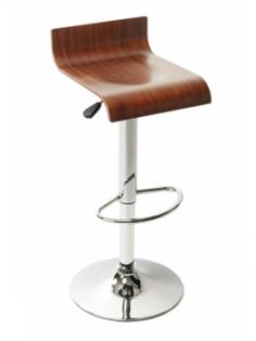 Barhocker mit Holzsitz