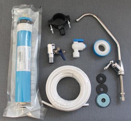 Umkehr Osmoseanlage Komplettset 5 Stufen Wasserfilter 75GPD Membrane Osmosewasse