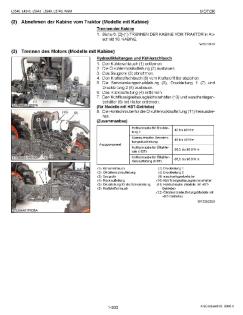 Werkstatthandbuch, Bedienungsanleitung, Ersatzteillisten KUBOTA 