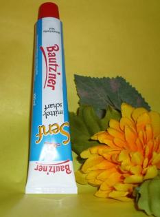 Bautzner Senftube - mittelscharf - vegan