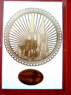Seltenes Sammlerstück Kölner Design Domer Dom von Jupp Bohmann in Keiner Auflage
