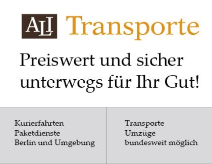 Transporte und Umzüge aller Art