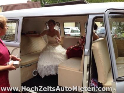 Hochzeits Oldtimer Bulli mieten T1