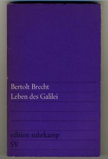 Bertold Brecht  - Leben des Galilei