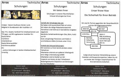Staplerschein - Wir kommen zu Ihnen 