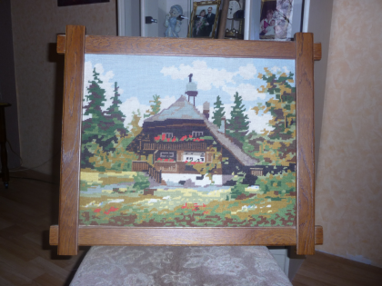 Gobelin Bild handgearbeitet
