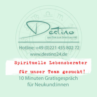 Destino24 – Spirituelle Lebensberater:innen gesucht!