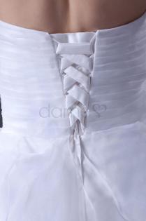 Mieder Organza Prinzessin Brautkleid - Dameo.de