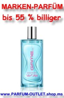 DAVIDOFF COOL WATER GAME billiger im Parfüm-Outlet-Shop