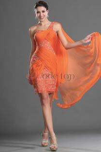 Chiffon plissiertes Abiballkleid/ Cocktailkleid - Mod-top.de